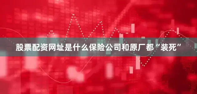 股票配资网址是什么保险公司和原厂都“装死”